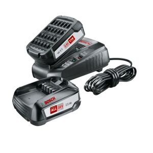 Bosch 18v 2 Stk 2,5 Ah Batteri Og Lader