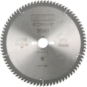 DeWalt Rundsavklinge, Ø260/30 Mm, 80 Td.