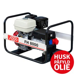 Fogo Fh8000 Generator 400 V/230 V, 7,7 Kva/3,9 Kw, Honda