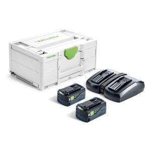 Festool Energi-Set Sys 18v 2x5,0/tcl 6 Duo