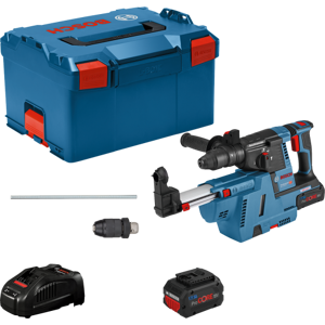 Bosch Borehammer Gbh 18v-26 F/gde, 2 X 18 V/5,5 Ah, L-Boxx