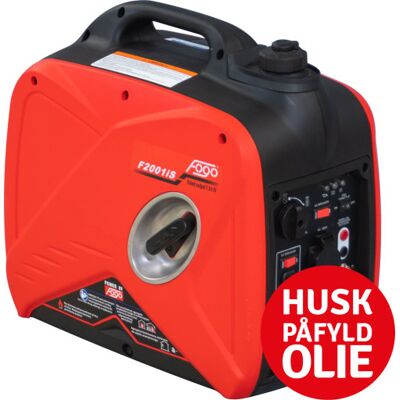 Fogo F2001is Generator/inverter 230 V, 1,8 Kva/1,8 Kw, Rato Fogo F2001is Generator/inverter 230 V, 1,8 Kva/1,8 Kw, Rato