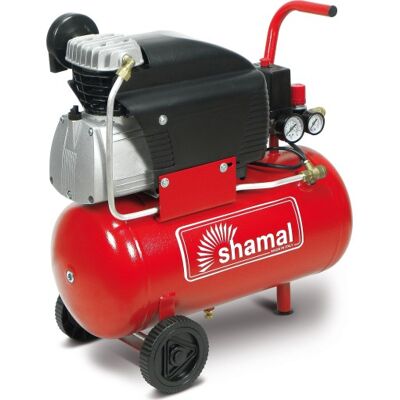 Kompressor Shamal Sd2/24s, 230 V, 2,0 Hk, 222 L/min Kompressor Shamal Sd2/24s, 230 V, 2,0 Hk, 222 L/min