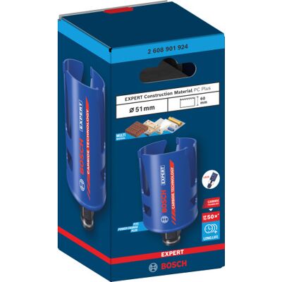 Bosch Expert Construction Material Pc Plus Hulsav, 51 Mm Bosch Expert Construction Material Pc Plus Hulsav, 51 Mm