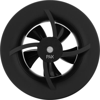Pax Brisa Badventilator, Fugtstyring, Timer, Ø100 Mm, Sort Pax Brisa Badventilator, Fugtstyring, Timer, Ø100 Mm, Sort