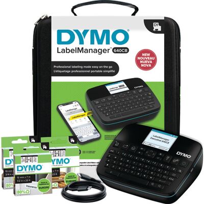 Dymo Labelmanager Executive 640cb, Kuffertsæt Dymo Labelmanager Executive 640cb, Kuffertsæt