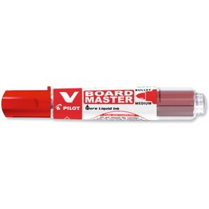 Pilot Begreen V-Board Master Whiteboard Marker, Rød