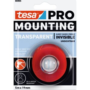 Tesa Monteringstape 66965 Pro 19 Mm X 5 M, Klar Tesa Monteringstape 66965 Pro 19 Mm X 5 M, Klar