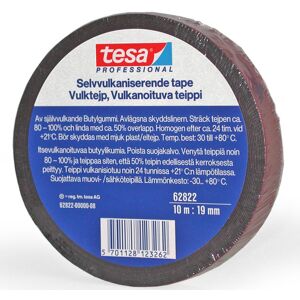 Tesa Selvvulkaniserende Tape 62822, 19 Mm X 10 M, Sort Tesa Selvvulkaniserende Tape 62822, 19 Mm X 10 M, Sort