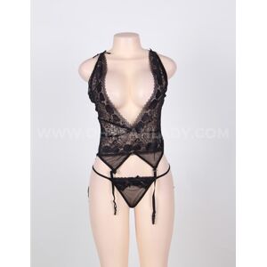 Ohyeah Dark Temptations Black Lingerie - M