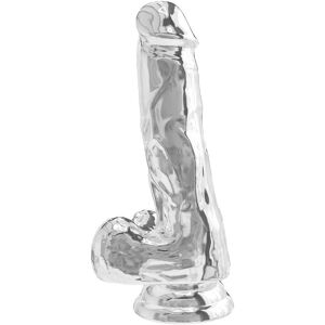 Toyjoy Clear Dildo w. Balls 7 inch