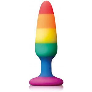 NS Novelties Pleasure Plug Rainbow Small