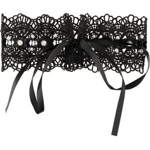 Cotelli Collection Choker with Rhinestones