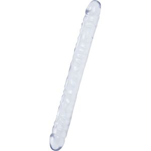 Doc Johnson Crystal Jelly 18'' Dble Dong Clear