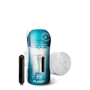 Global Happy Ending Vibrating Shower Stroker Self Lubricating Pussy