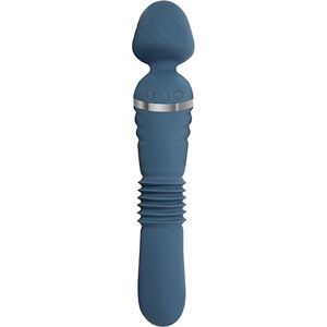 Adam and Eve A&E The Dual End Thrusting Wand Blue