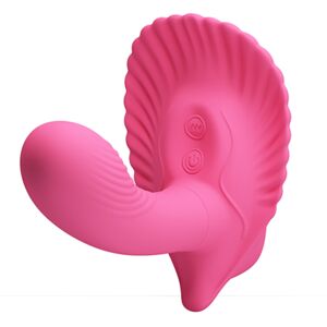 Pretty Love Fancy Clamshell G-Spot Vibrator - Light Pink