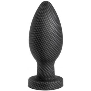 Spark - Silicone Anal Plug Carbon Fiber - Medium