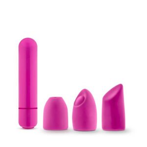 Rose - Euphoria Bullet Vibrator With Tips - Pink