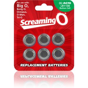 The Screaming O - Size AG-10 Batteries