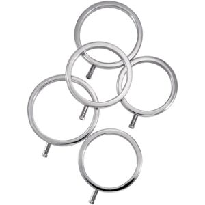 ElectraStim - Solid Metal Cock Ring Set 5 Sizes