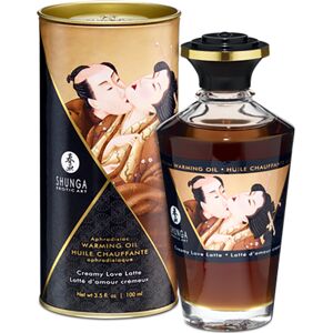 Shunga Aphrodisiac Warming Oil Creamy Latte 100 ml