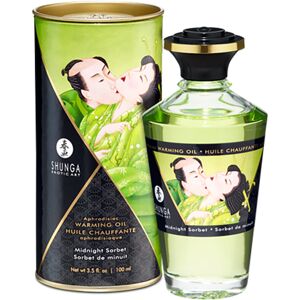 Shunga - Aphrodisiac Warming Oil Midnight Sorbet 100 ml