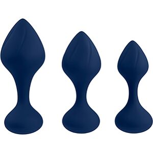 Playboy Pleasure Tail Trainer Anal Training Set Navy