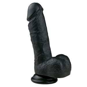 Easytoys Dildo Collection Realistisk Dildo Svart -17,5 cm