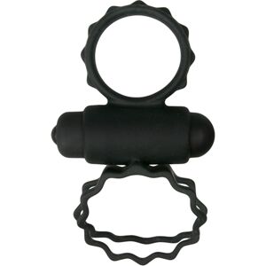 Easy Toys Duo Cock Ring - Black