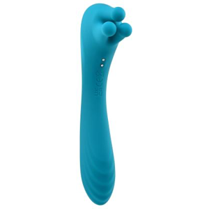 Evolved Heads or Tails Vibrator - Blue