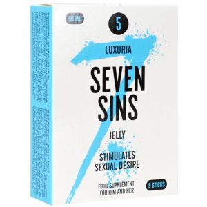 Morning Star Seven Sins - Jelly - Aphrodisiac for Couples - 5 sachets