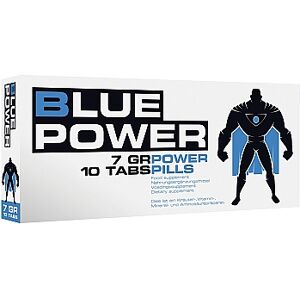 Shots Pharmquests Blue Power 10 tabs