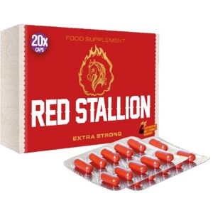 Gold Max Red Stallion Extra Strong - 20 kaps-Erektionshjälp spara 12%