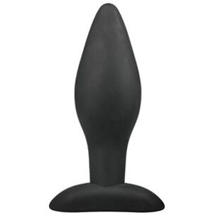 Easy Toys Medium Black Silicone Buttplug