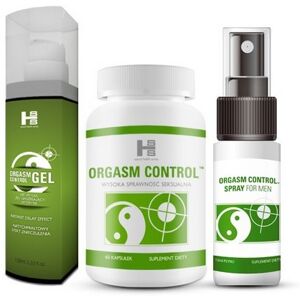 Eromed Orgasm Control - delay paket (kaps+gel+spray)