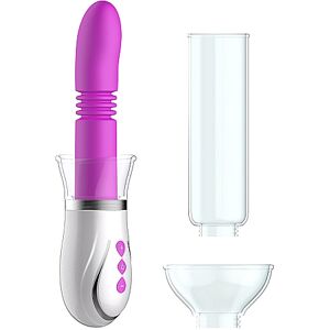 Shots Toys Bow Thruster 4-In-1 Rechargeable Pump Kit for Couples