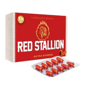Gold Max Red Stallion Extra Strong - 10 kaps-Erektionshjälp