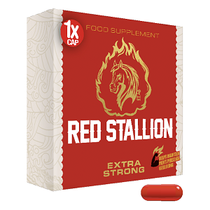 Gold Max Red Stallion Extra Strong - 1 kapsel-Erektionshjälp