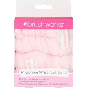 Brushworks Microfibre Wrist Wash Bands - 2 Pieces