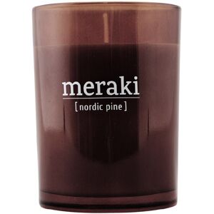 Meraki Scented Candle 8 x 10,5 cm - Nordic Pine