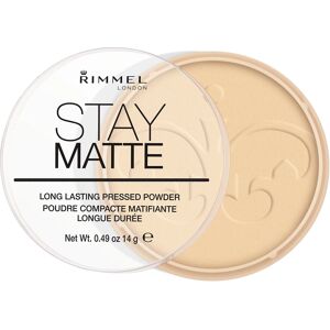 Rimmel Stay Matte Pudder 001 Transparent 14 gr.