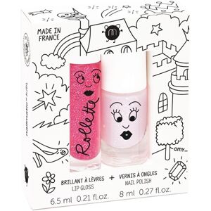 Nailmatic Kids Lip Gloss And Nail Polish Set - Fairytales