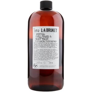 LA Bruket L:A Bruket 069 Hand & Body Wash Refill 1000 ml - Lemongrass