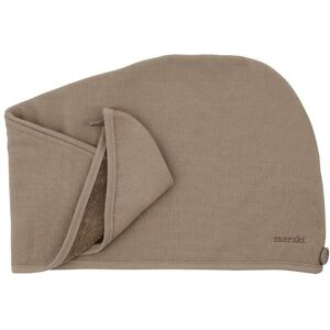 Meraki Hair Towel Lunaria Warm Grey