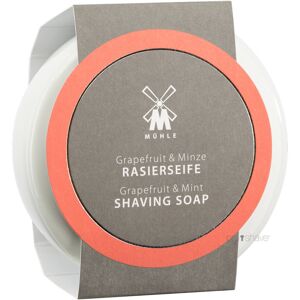 Mühle Barbersæbe i porcelænsskål, Grapefrugt & Mint, 65 gr.