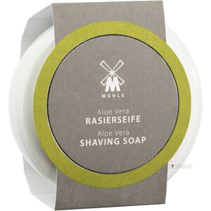 Mühle Barbersæbe i porcelænsskål, Aloe Vera, 65 gr.