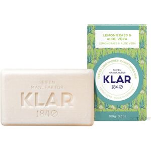 Klar Seifen Conditioner Bar, Citrongræs & Aloe Vera, 100 gr.