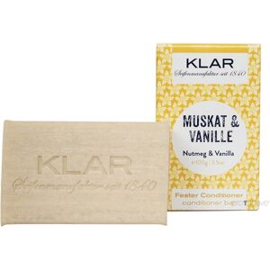 Klar Seifen Conditioner Bar, Muskatnød & Vanilje, 100 gr.