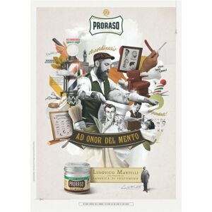 Proraso Plakat, 50 x 70 cm.